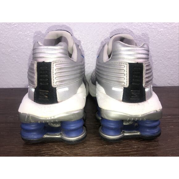 Rare 2002 Nike Shox Zest DS Mens Running Shoes 304112-001 Grey Blue Size 6Y - Picture 5 of 12